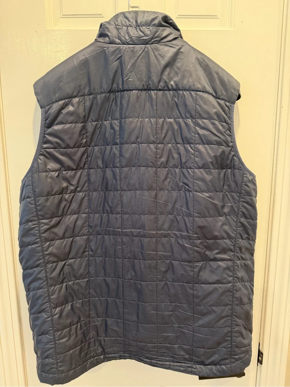 L.L. Bean Navy Vest with Orange Trim
